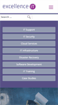 Mobile Screenshot of excellence-it.co.uk